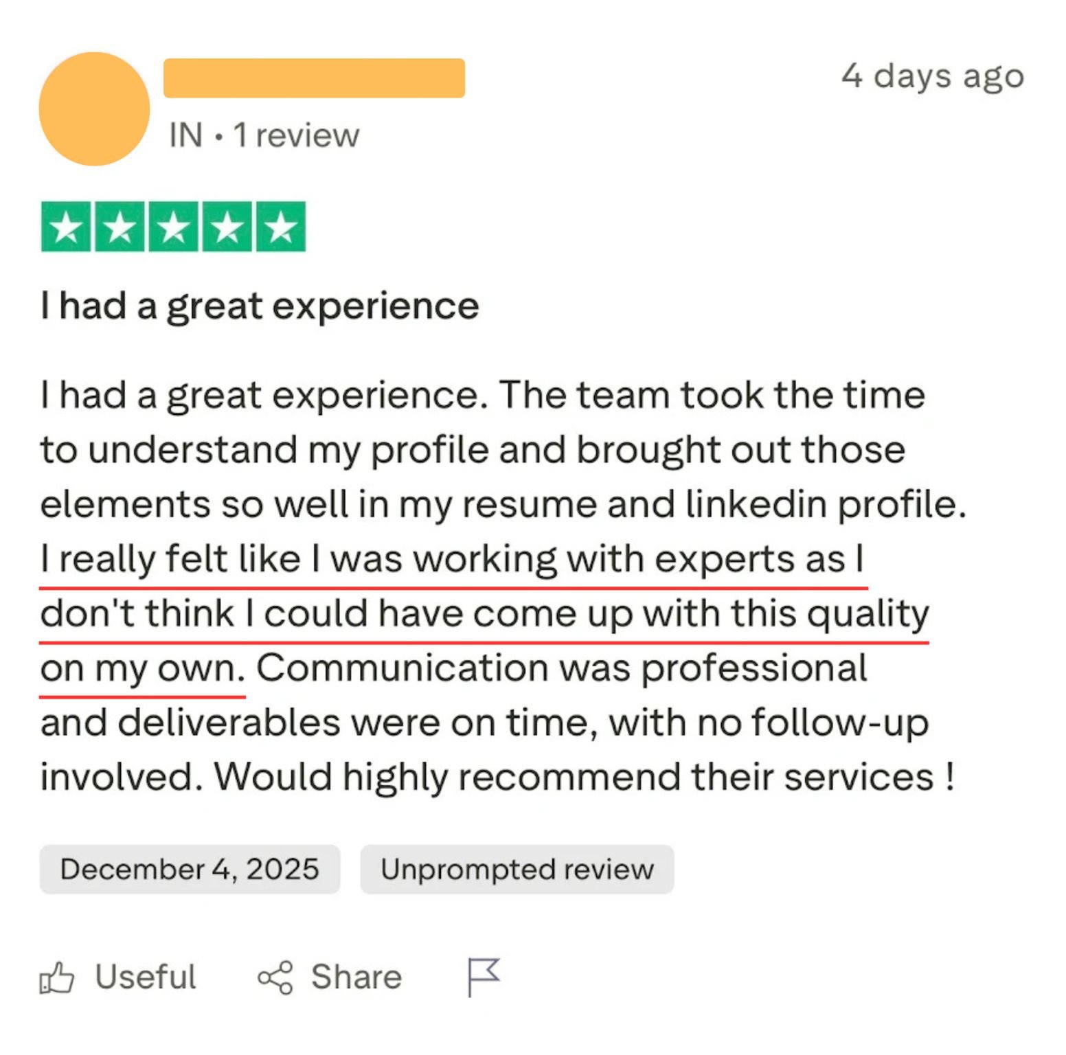 WhatsApp message: Associate Director role with 20% hike